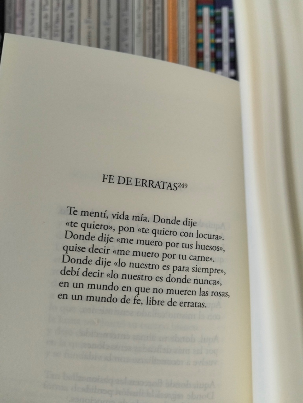 Fe de erratas