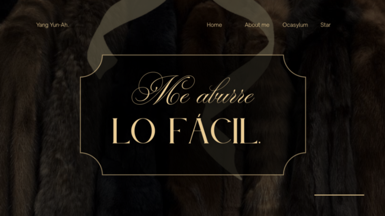 Me aburre lo fácil. 