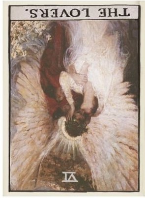 the lovers tarot card was reversed for the both of us.