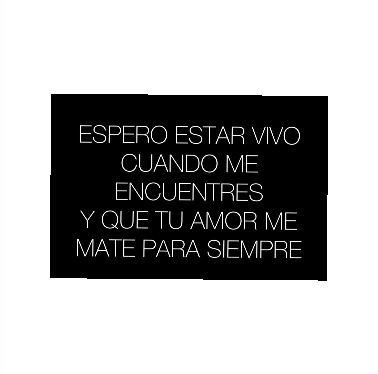 Te miro y me quedo sin texto.