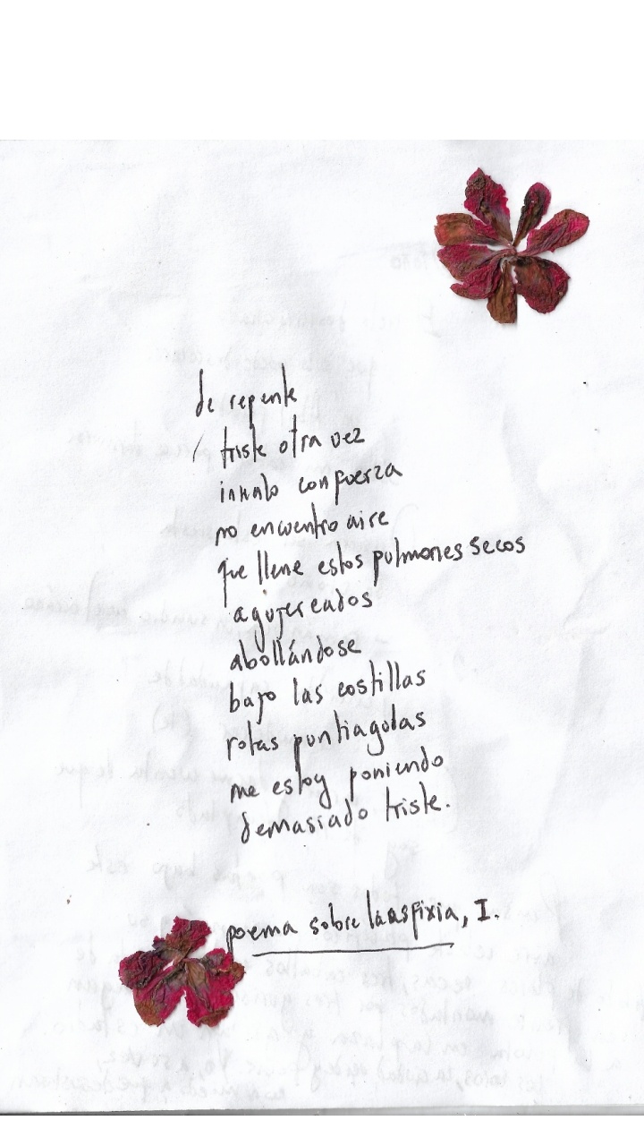 Poema sobre la asfixia I