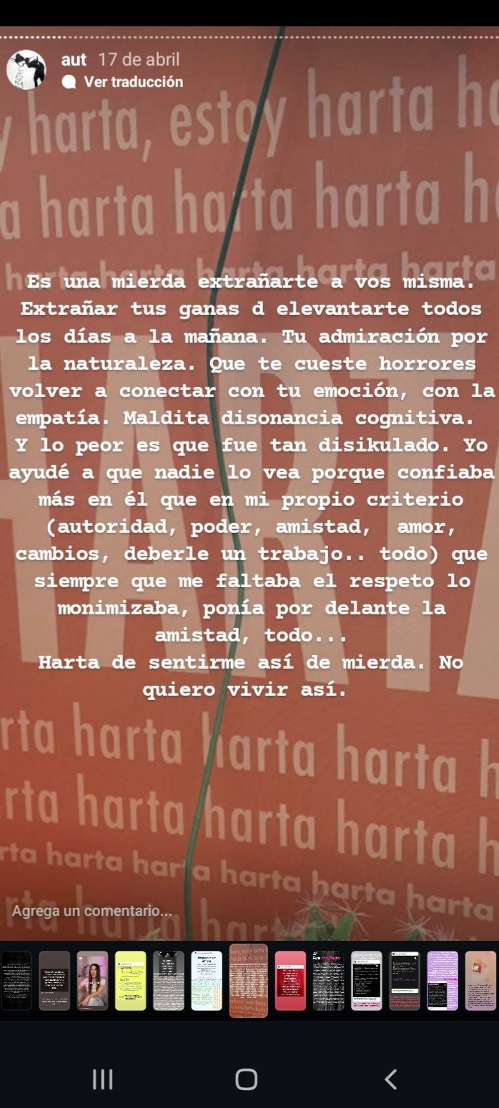 Las marcas del abuso por el que nadie te abraza y te odian, en la psiquis y en las ausencias y lo sueños rotos