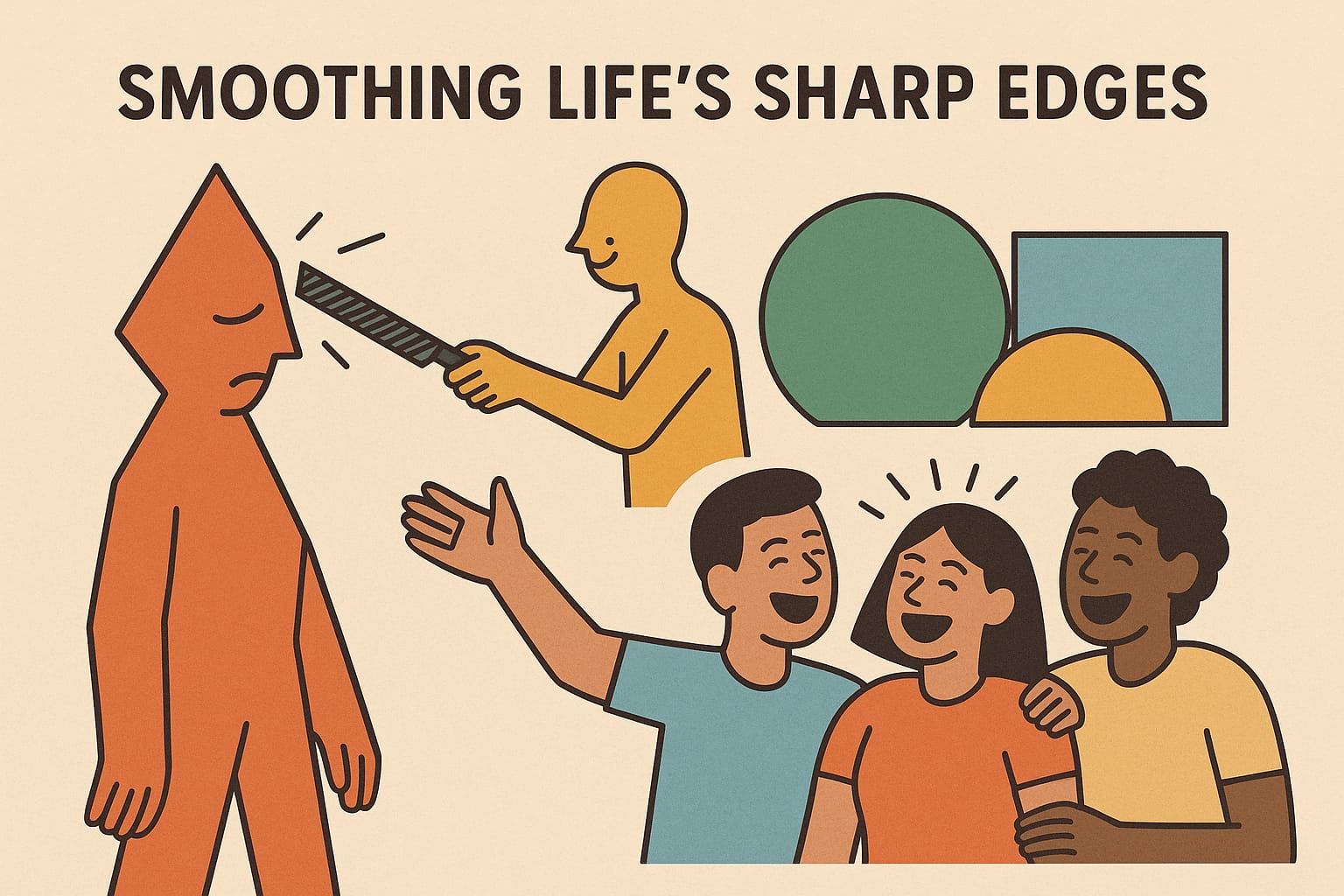 "Limarle los vértices a la vida"