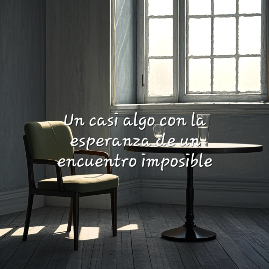 "Un casi algo con la esperanza de un encuentro imposible"