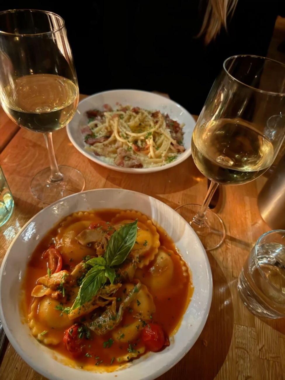 El amor es un plato de sorrentinos con salsa rosa