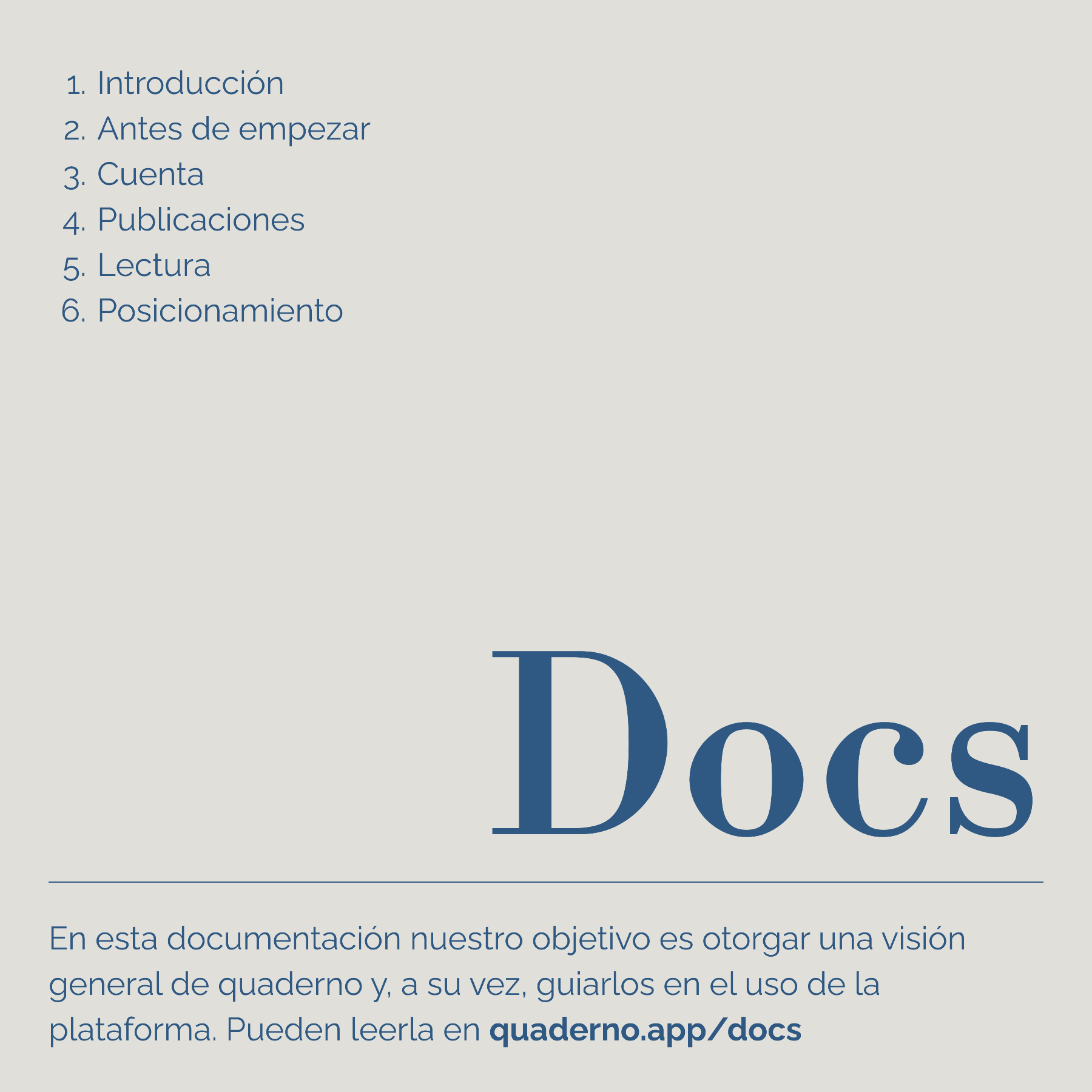 ¿Cómo empezar a escribir en quaderno?