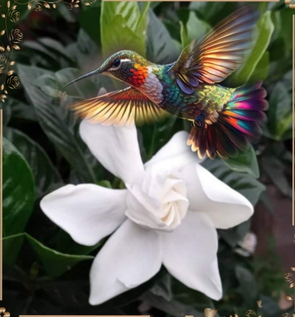                               Jazmines y colibrìes